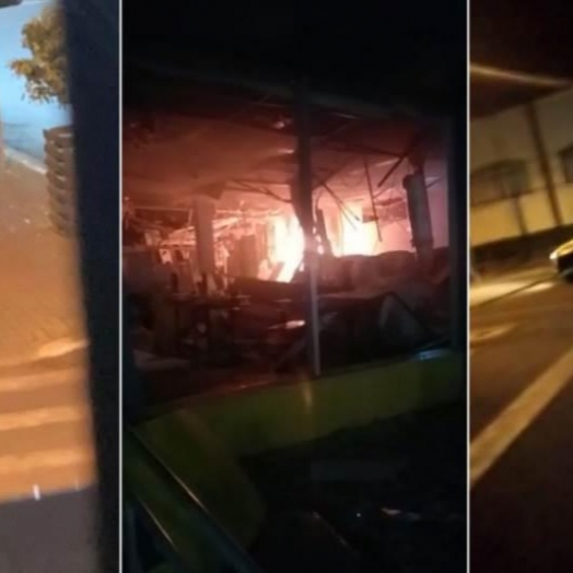 Quadrilha fortemente armada promove mega-assalto no norte do Paraná; vídeo