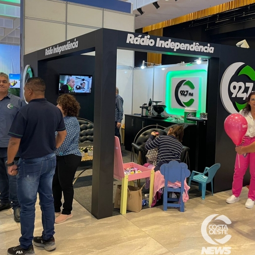 Rádio Independência 92,7 FM na Expomed 2023