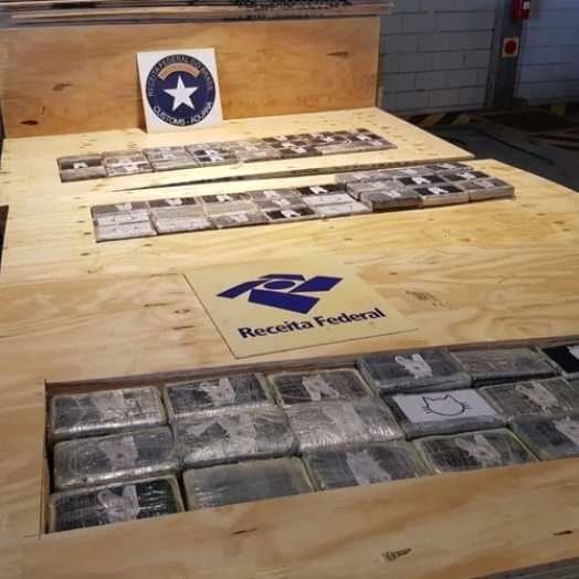 Receita Federal e Polícia Federal deflagram operação de combate ao tráfico internacional de drogas