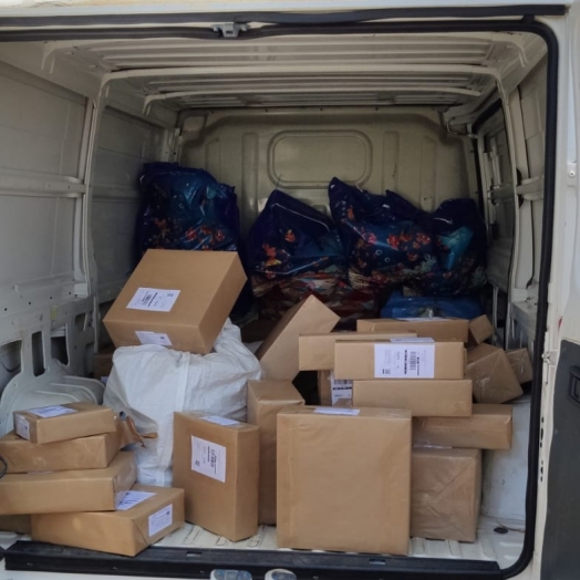 Receita Federal retém cerca de 100 volumes com mercadorias irregulares em caminhões de e-commerce