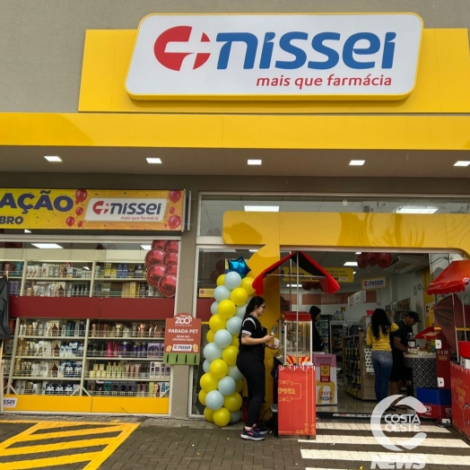 Rede de Farmácias Nissei inaugura primeira loja em São Miguel do Iguaçu