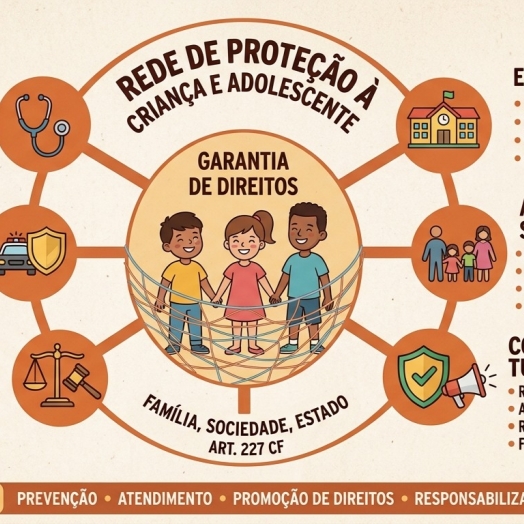 Rede de Proteção à Criança e Adolescente se reúne com integrantes do 14º Batalhão da Polícia Militar