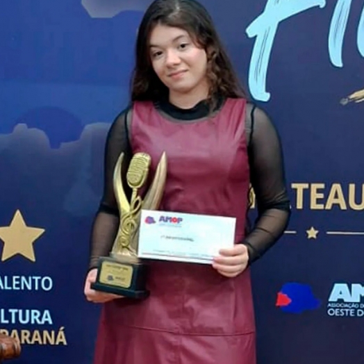 Representante de São Miguel do Iguaçu conquista título do Fermop 2026 na categoria Infantojuvenil