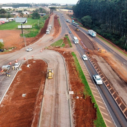 Reta final: obra de duplicação da BR-277 em Cascavel se aproxima de 80%