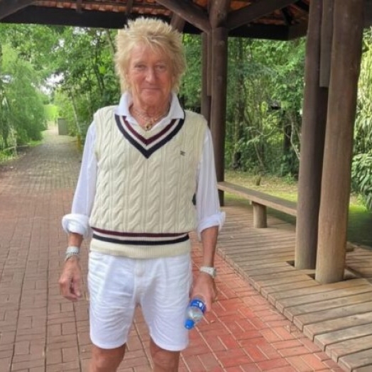 Rod Stewart escolhe Foz do Iguaçu para férias e se hospeda dentro do Parque Nacional