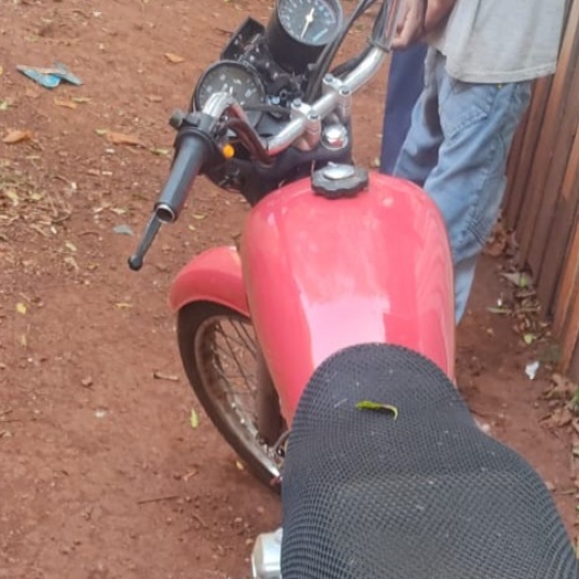 ROTAM recupera motocicleta furtada em Medianeira