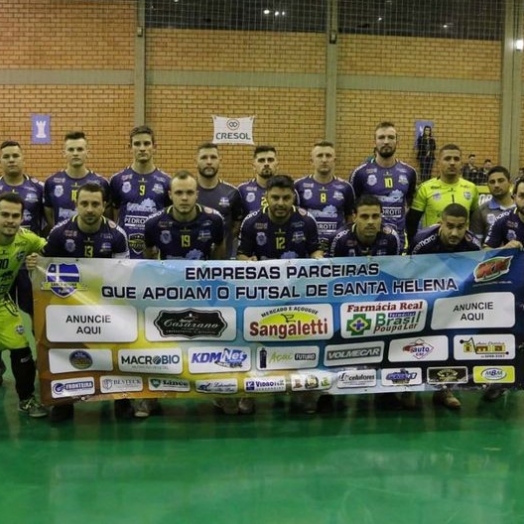 Santa Helena estreia domingo na terceira fase da Taça Bronze de Futsal