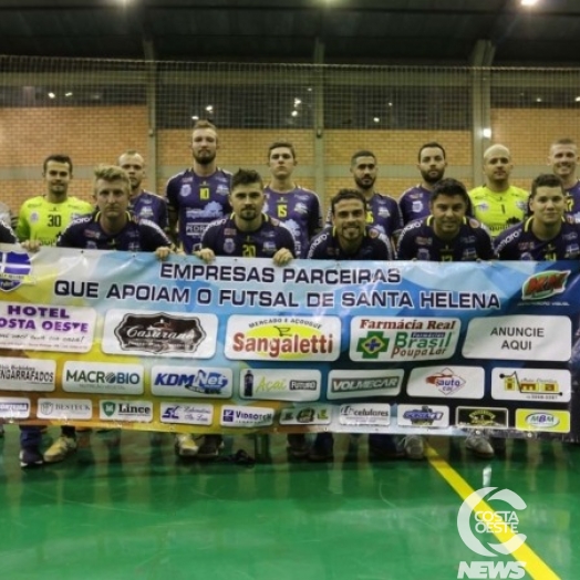 Santa Helena Futsal atropela Arapongas e se classifica para as quartas da Série Bronze