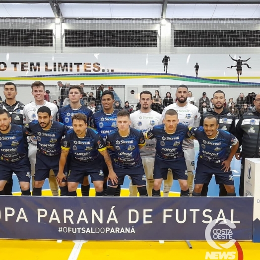 Santa Helena Futsal estreia com derrota na Copa Paraná