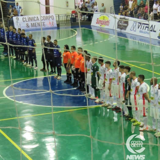 Santa Helena Futsal estreia na Série Bronze do Paranaense com empate diante do Palotina