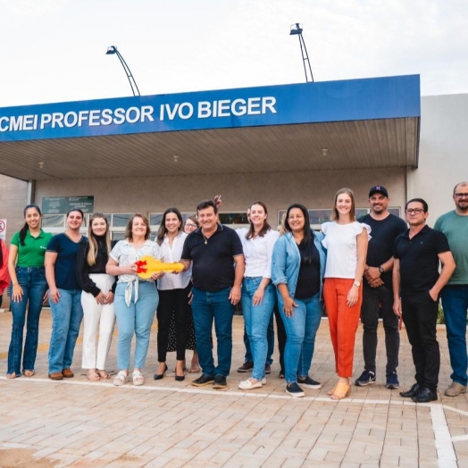 Santa Helena inaugura novo CMEI na Vila Celeste e amplia vagas na Educação Infantil