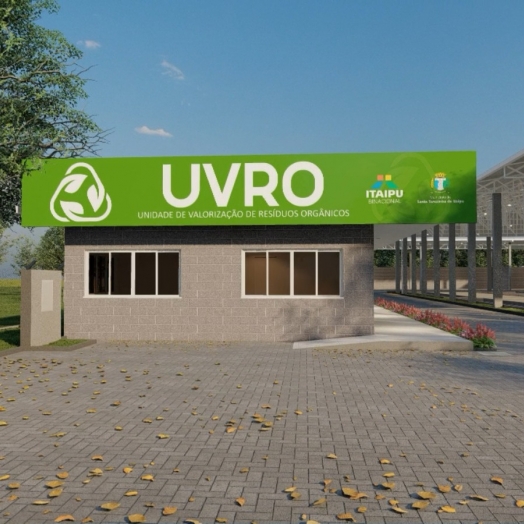 Santa Terezinha de Itaipu e Itaipu Binacional assinam ordem de serviço para construção da Unidade de Valorização de Resíduos Orgânicos - UVRO