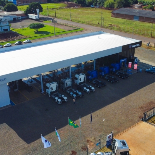 Santa Terezinha de Itaipu inaugura filial da Cotrasa-Scania