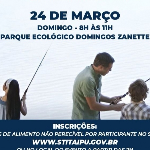 Santa Terezinha de Itaipu promove a 1ª Pesca em Família