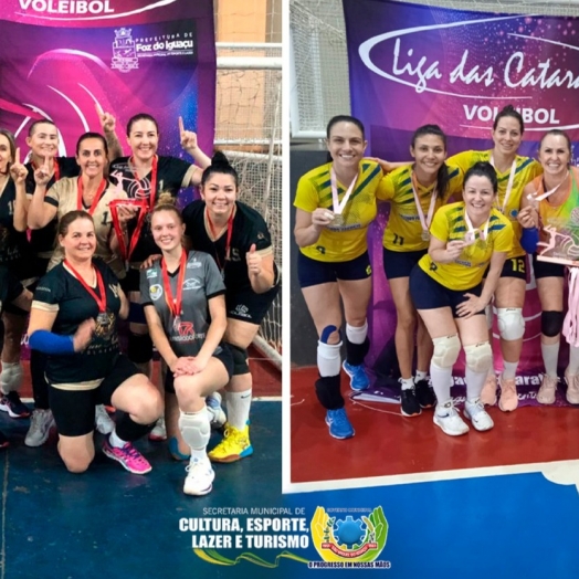 São Miguel conquista medalhas de ouro em competição de vôlei feminino