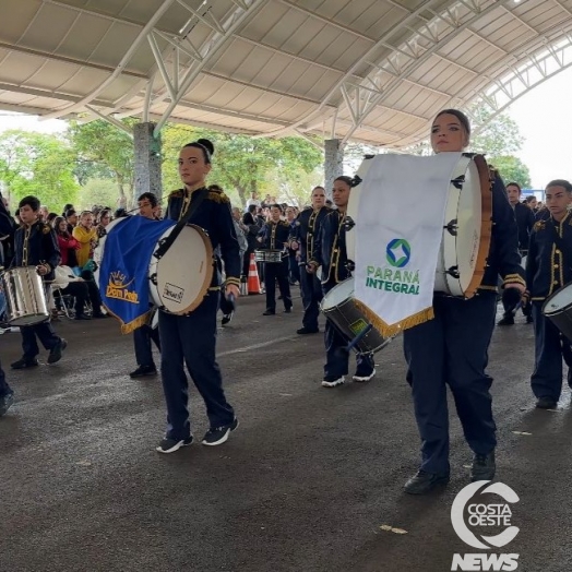 7 de Setembro: Desfile cívico movimenta São Miguel do Iguaçu com a participação da comunidade