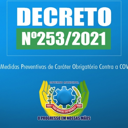 São Miguel do Iguaçu: Decreto com medidas restritivas continua válido e novas multas poderão ser aplicadas