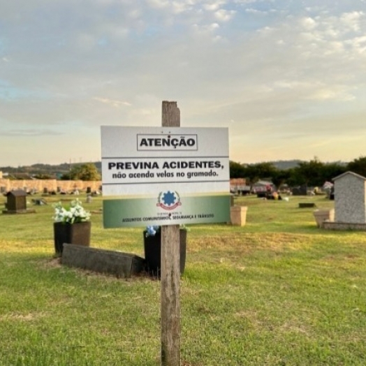 São Miguel do Iguaçu define regras e prazos para reformas em cemitérios antes do Dia de Finados