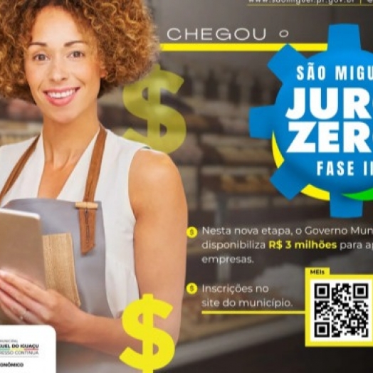 São Miguel do Iguaçu elimina papelada no Juro Zero e convoca empresários para Oficina de Crédito