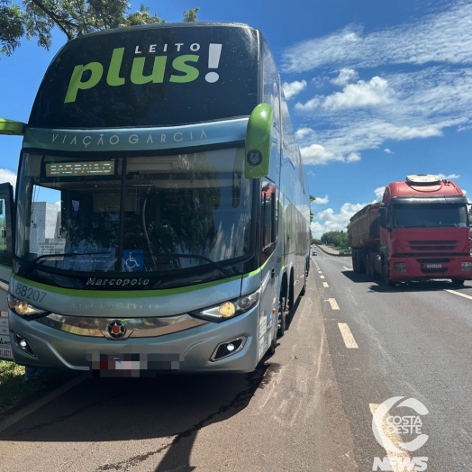 São Miguel do Iguaçu: Motorista de ônibus sofre infarto e é socorrido pelo SAMU
