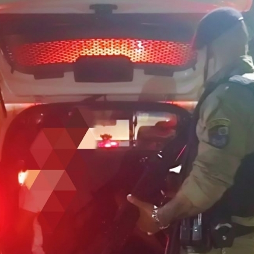 São Miguel do Iguaçu: PM prende foragido da justica de Foz do Iguaçu