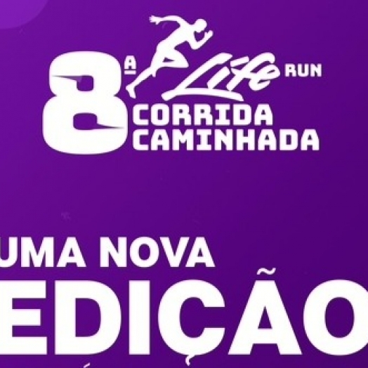 São Miguel do Iguaçu recebe a 8ª edição da tradicional corrida e caminhada Life Run em setembro