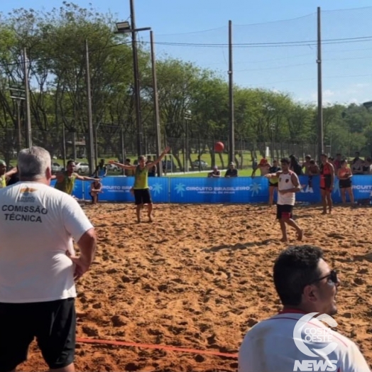 São Miguel do Iguaçu sedia etapa final do Circuito Nacional de Handebol de Praia