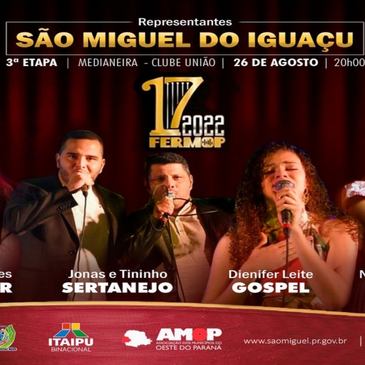 São Miguel do Iguaçu vai disponibilizar transporte gratuito para a 3ª etapa do 17º Fermop