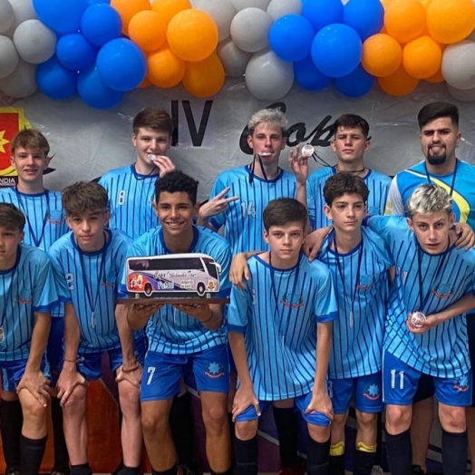 São Miguel é campeão da Copa Italianinha sub-15 de futsal masculino