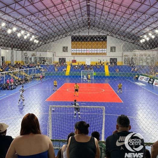 São Miguel e Racing empatam em amistoso internacional de futsal no Joelson Marcelino