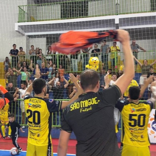 São Miguel Futsal vence o Boa Vista por 4 a 2 e assume a terceira posição na Série Bronze