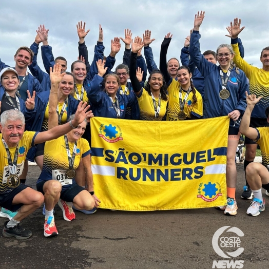 São Miguel Runners brilha na 16ª Corrida da Polícia Militar em Foz do Iguaçu