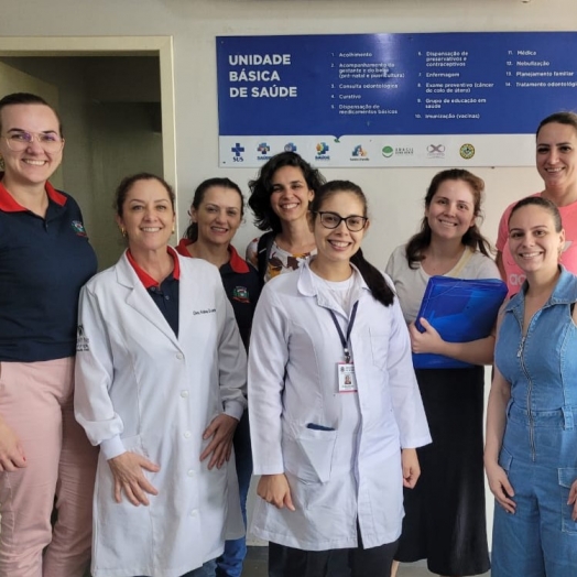 Secretaria de Saúde de Missal recebe visita técnica de representantes da Beneficência Portuguesa de São Paulo