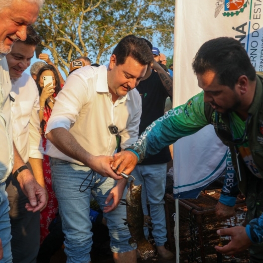 Secretaria de Turismo de Itaipulândia participa do programa Fomento Turismo, Pesca e Náutica em Guaíra