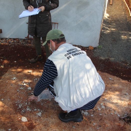 Secretaria Municipal de Saúde de Serranópolis realiza ação de combate a Dengue e doenças causadas pelo Aedes Aegypti