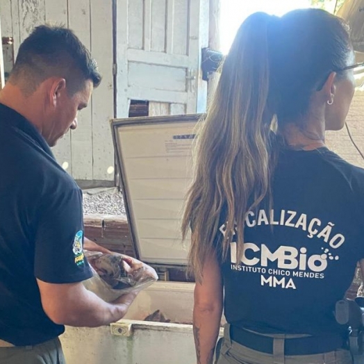 Segunda etapa de operação ambiental conjunta apreende pescado irregular em Capanema