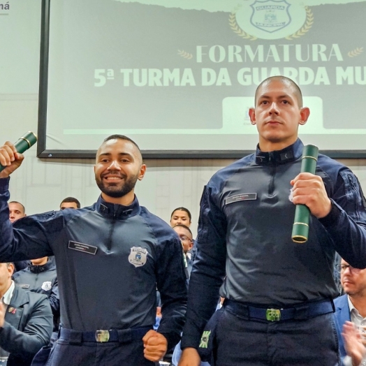 Segurança de Foz ganha 56 novos Guardas Municipais