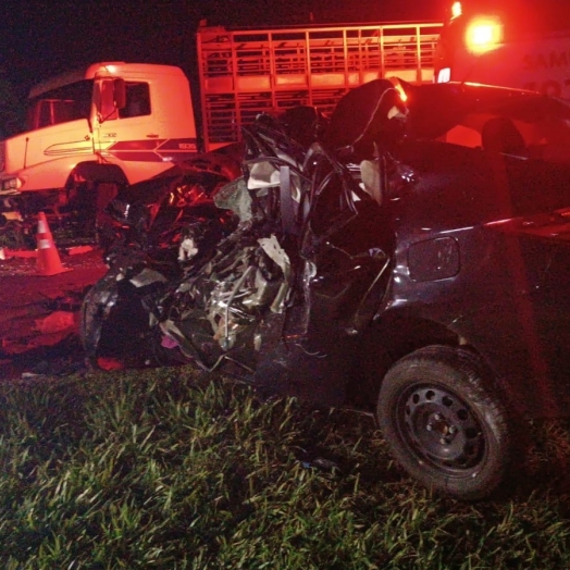 Serra do Mico: Motorista morre em colisão com caminhão na BR-277