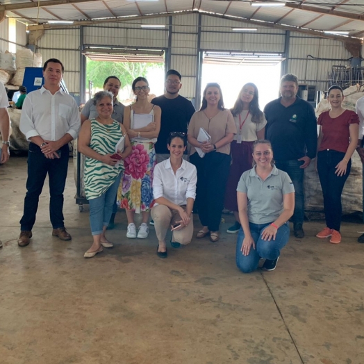 Serranópolis do Iguaçu é exemplo para o Paraná no Tratamento de recicláveis