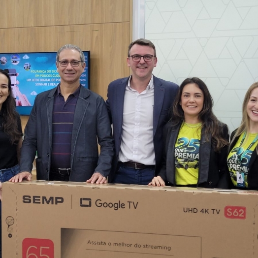 Sicoob Três Fronteiras premia cooperados em novo sorteio da campanha dos 25 anos