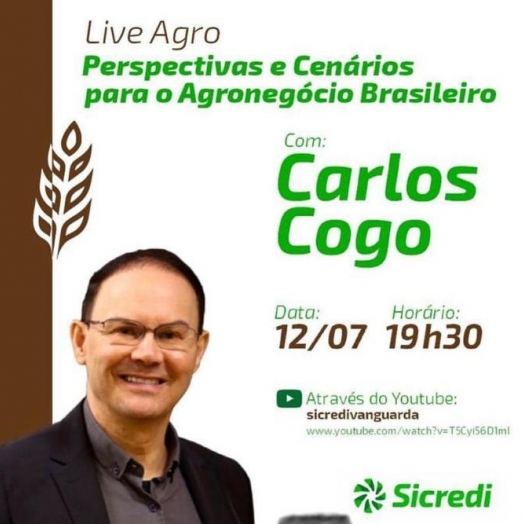 Sicredi Vanguarda realiza live voltado ao agronegócio