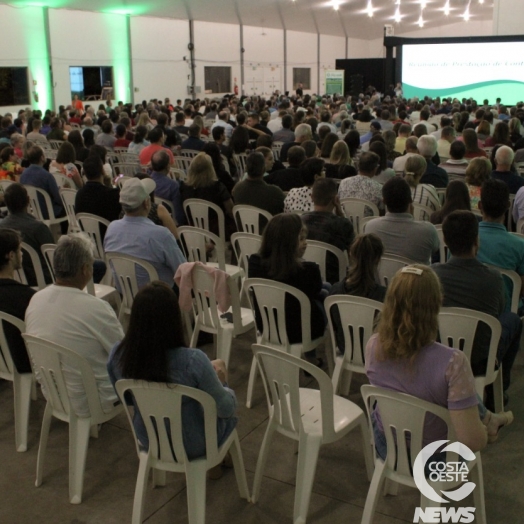 Sicredi Vanguarda realiza prestação de contas em Santa Helena e reúne cerca de 900 cooperados