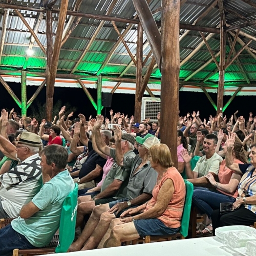 Sicredi Vanguarda reúne mais de 240 associados em assembleia na Santa Rosa do Ocoí