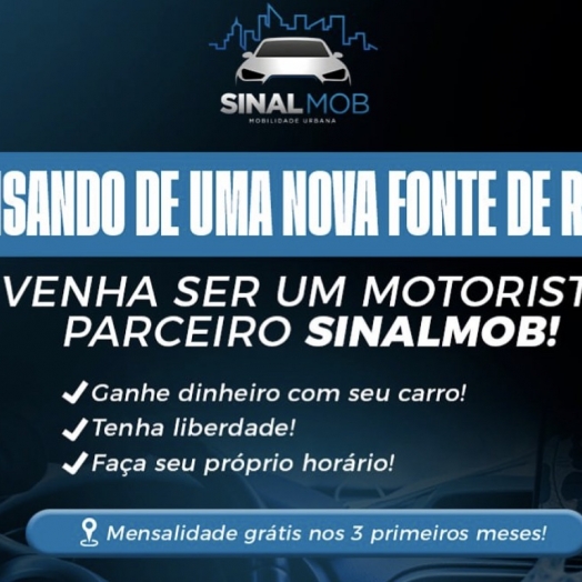 SinalMob chega em Medianeira e São Miguel do Iguaçu oferecendo oportunidade de nova fonte de renda como motorista de aplicativo