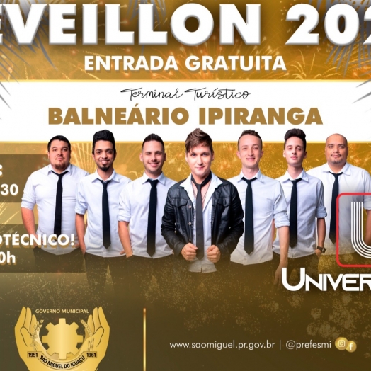 SMI: Réveillon 2024 terá show pirotécnico e Banda Universitária no Terminal Turístico Balneário Ipiranga