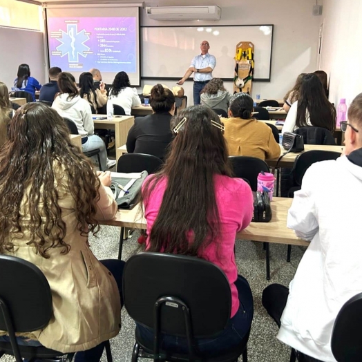 SMI: Saúde prestigia Aula Inaugural do Curso de Pós-Graduação em Enfermagem em Urgência e Emergência