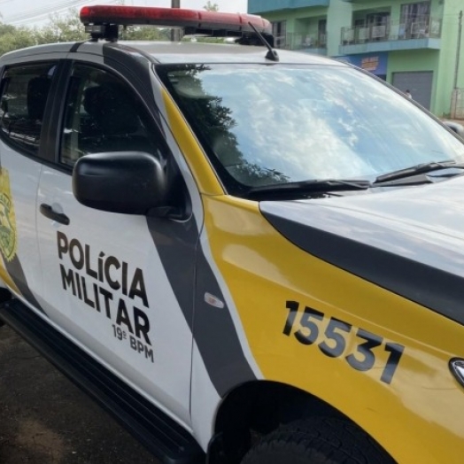Sorveteria é assaltada por criminoso que usou saco de lixo para cobrir o rosto em Medianeira/PR