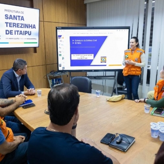 STI: Defesa Civil estadual orienta município sobre prevenção e resposta a situações de emergência