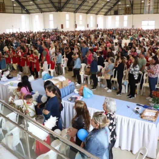 Terceiro maior Santuário do mundo no interior do Paraná recebeu 20 mil pessoas na sexta-feira