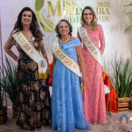 Terezinha Sonego é eleita Miss Medianeira Melhor Idade 2025